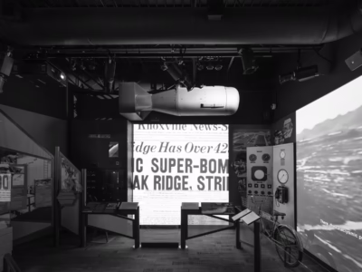 Just down the road from the K-25 History Center, the American Museum of Science and Energy has their own Little Boy, which is illuminated in various ways in synch to a video presentation.