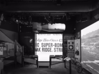 Just down the road from the K-25 History Center, the American Museum of Science and Energy has their own Little Boy, which is illuminated in various ways in synch to a video presentation.