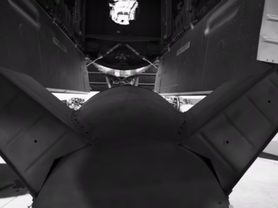 A rear view of the Mark VI at the Museum of Aviation. Note the thickness of the tail fins when seen from this view.