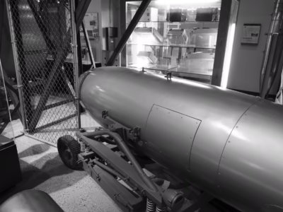 Another view of the Nuclear Museum's Mark 7. Note the rectangular access panel that is absent on the other units.