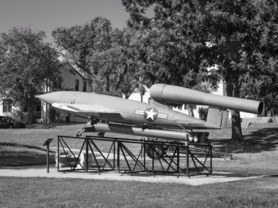 The Loon program was the predecessor of the Regulus I. It was based heavily on the German V1 rocket. This Loon is outside of the Ft. Sill Artillery Museum, in Oklahoma.