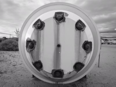 The Mark-17 was followed quickly by the Mary 24, a bomb which used the same casing but offered less explosive power. Authors differ on exactly how this lower power was achieved (Gibson says the primaries differ, Goetz says that only the level of enrichment of the fuel differs). This unit is at the Nuclear Museum, in Albuquerque.