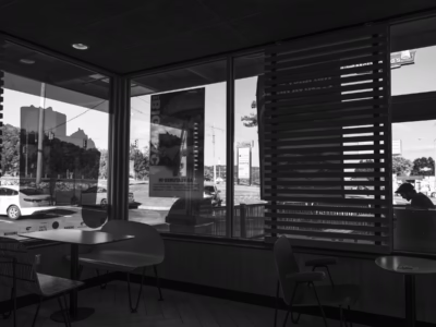 This roadside Honest John is located in St Albans, along the extraordinarily busy MacCorkle Avenue, is technically inside the small Rosie the Riveter Park but it's far better to navigate to it by looking for the McDonalds, just across the street. Parking is available in a playground and picnic area just past the rocket, on the riverside, heading west.