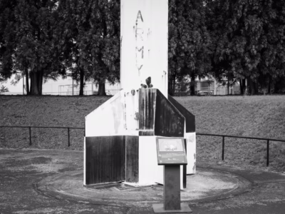 As the threat of Soviet bombers decreased ad the thread from ICBMs increased, the Nike-Hercules was slowly removed from service. The Army had hoped to deploy the Nike-Zeus as a replacement but it was not to be. This unit is at the US Space and Rocket Center in Huntsville, Alabama.