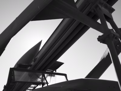 The Honest John could be assembled and then driven to its destination, though it seems it was usually assembled at the launch site. The example is at the Yuma Proving Ground, in Arizona.