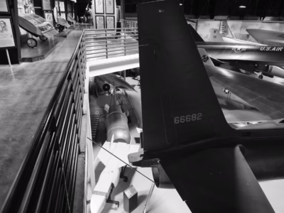 The B53 was made in two versions. The most well known was the 9 megaton "dirty" version but a less substantially less powerful "clean" version was also made. Some sources say this less powerful version--which is still classified--was the more common version. This unit is located at the Museum of Aviation at Robins AFB, in Georgia.