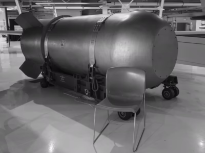 The B53 was test fired in Operation Dominic in 1961 and was fully retired in 1997. It was the last of the high-yield nuclear weapons in the US inventory. This bomb is located at the Wings Over the Rockies Museum, in Denver.